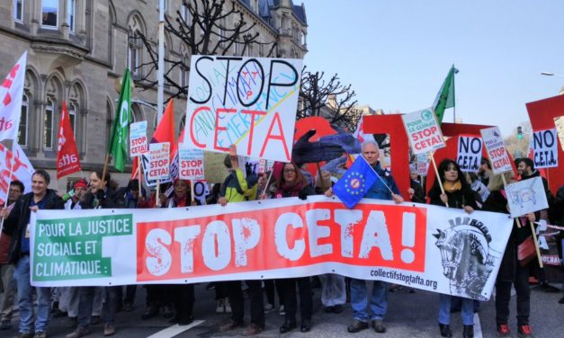 Strasbourg à l&rsquo;heure du CETA