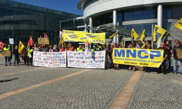 A Colmar, « un emploi, parce que je le vaux bien, du bénévolat, quand je le veux bien ! »