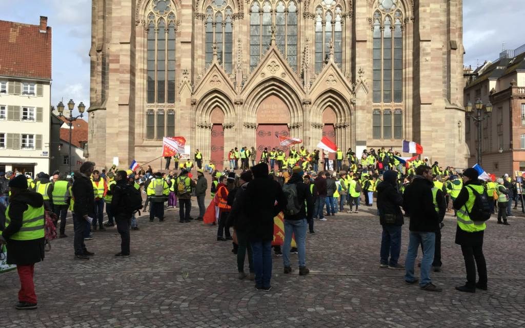Acte 13 des gilets jaunes à Mulhouse, entre rejets et désirs