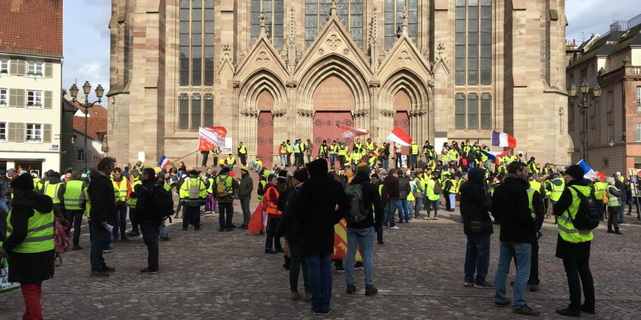 Acte 13 Des Gilets Jaunes à Mulhouse Entre Rejets Et Désirs
