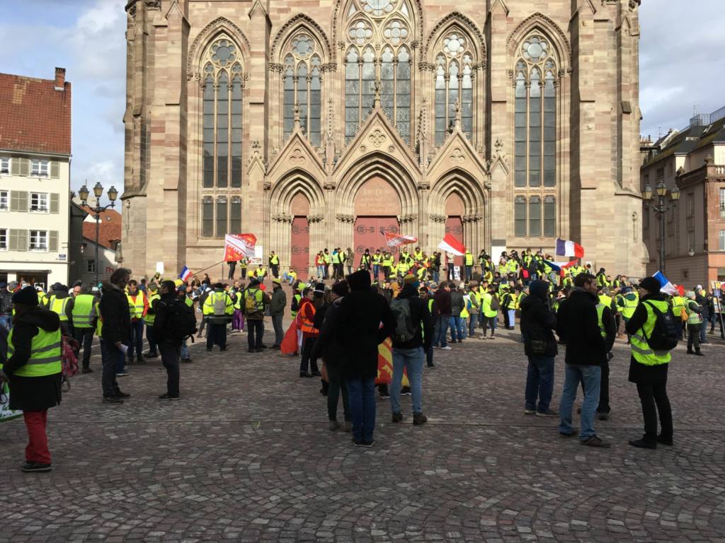 Acte 13 Des Gilets Jaunes à Mulhouse Entre Rejets Et Désirs