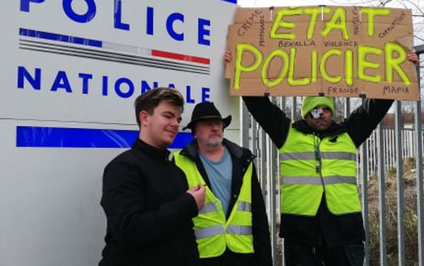 Au parlement de Strasbourg, entretiens avec M.C. Vergiat et le réalisateur F. Marcie sur les violences policières condamnées a minima