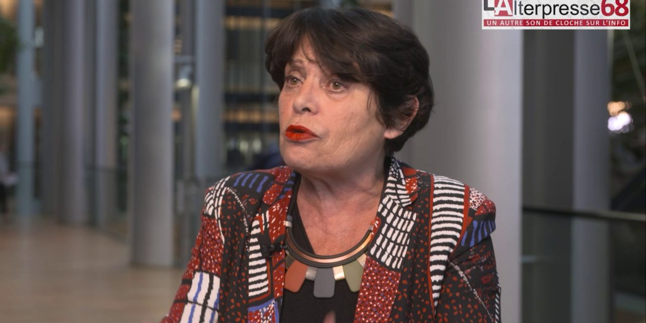 Au parlement européen de Strasbourg, Michèle Rivasi s&rsquo;exprime sur Stocamine
