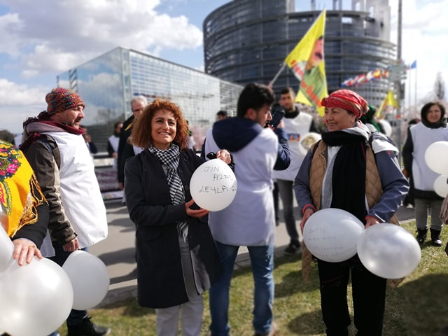 Les Kurdes se rappellent au souvenir des européens à Strasbourg
