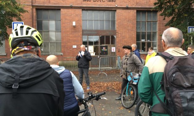 Mulhouse traversée par une caravane citoyenne à vélo