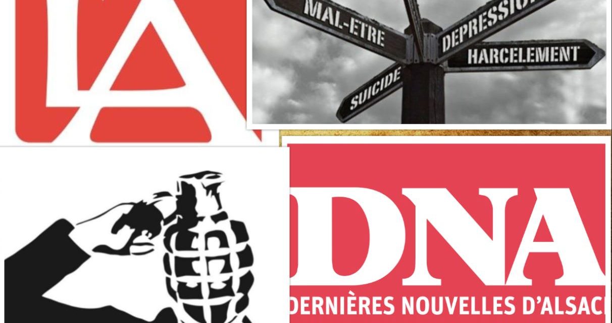 Un salarié du quotidien les Dernières Nouvelles d’Alsace se suicide à Strasbourg