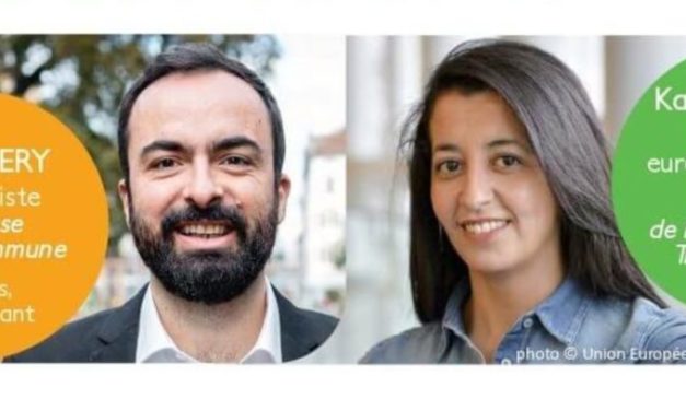 Rencontre-débat sur les transports avec Karima Delli (députée EELV), a l&rsquo;invitation du candidat de la liste « cause commune » aux municipales de Mulhouse