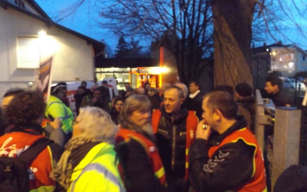 Réforme des retraites : manifestation à Mulhouse contre l&rsquo;activation de l&rsquo;article 49-3