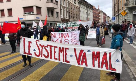 A Bâle, manifestation du premier mai à l&rsquo;appel des écologistes