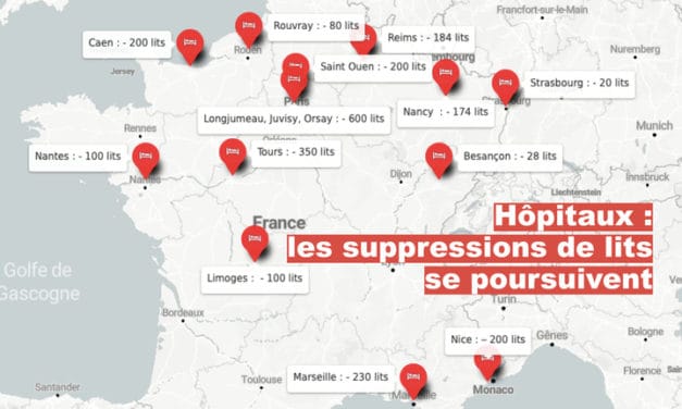 Le gouvernement continue de supprimer des lits d’hospitalisation : la carte des hôpitaux concernés