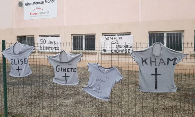 À Wittenheim, près de Mulhouse, on n&rsquo;amasse plus mousse : des salariés victimes du capitalisme financier voient disparaitre leur entreprise bénéficiaire…