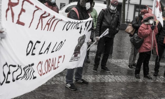 Manifestation contre la loi de sécurité globale à Mulhouse: sale temps pour les libertés !