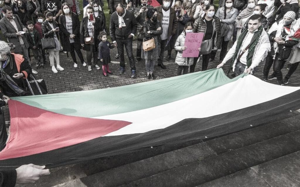 A Mulhouse, une digne manifestation pour la paix en Palestine