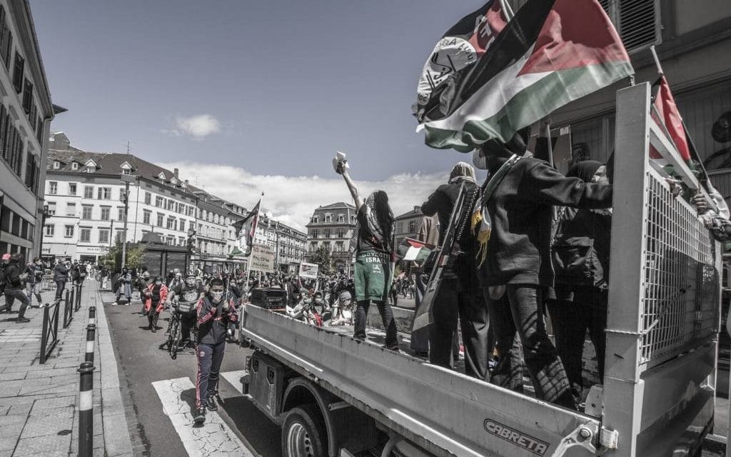 A Mulhouse, plusieurs centaines de manifestants défilent en soutien à la Palestine