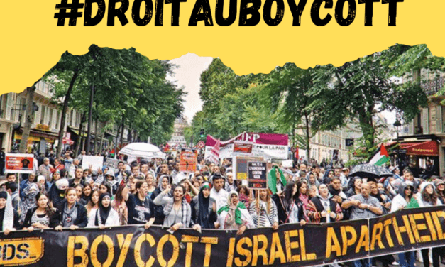Des militants mulhousiens ayant appelé au boycott de produits Israeliens réclament la reconnaissance de leur droit d&rsquo;expression par la justice française