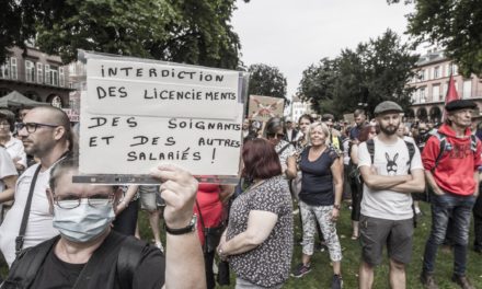 A Mulhouse, encore beaucoup de monde pour cette seconde manifestation contre le pass sanitaire