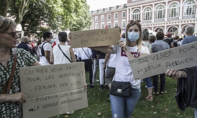 Troisième manifestation contre le pass sanitaire à Mulhouse : nouveau record de participation