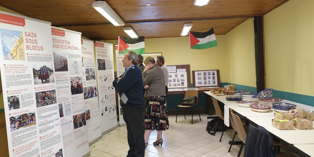 Enfances brisées en Palestine occupée : une exposition itinérante de la plateforme alsacienne