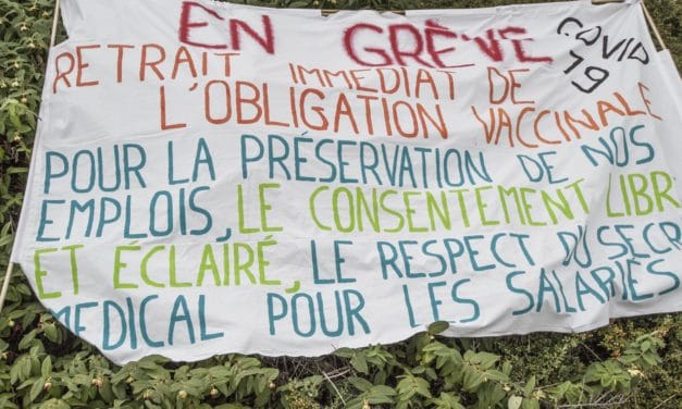 Rassemblement devant l&rsquo;agence régionale de santé. A  Strasbourg, Mulhouse, Colmar, Guebwiller : « on est dans une forme de harcèlement institutionnel »