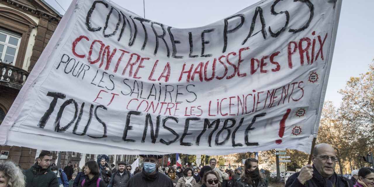 Raffermi par l’actualité, un dix-septième rassemblement anti-passe  à Mulhouse