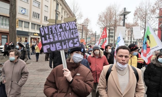 Quelques centaines de manifestants pour la hausses des salaires à Mulhouse