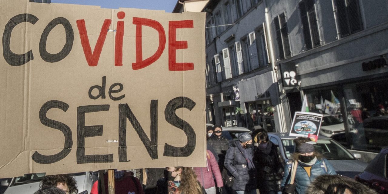 [Audio] A Mulhouse, manifestation des enseignants contre la gestion de la crise sanitaire et le ministre Blanquer