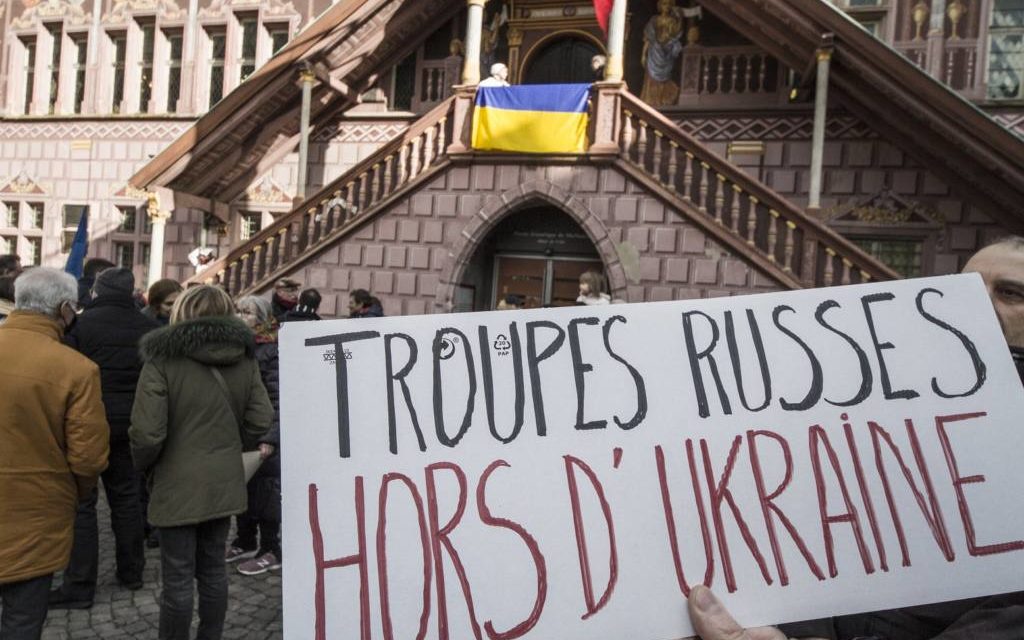 Guerre en Ukraine : rassemblements et manifestations à Mulhouse, Guebwiller et Strasbourg