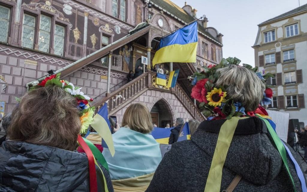 A Mulhouse, une nouvelle manifestation en soutien à l&rsquo;Ukraine [photos et audios]