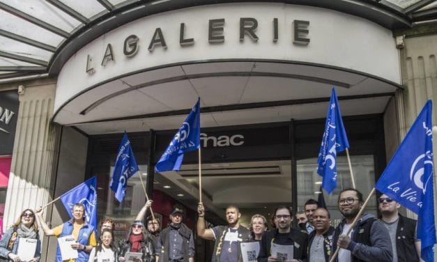 Débrayage du personnel de la Fnac Mulhouse [Audio]