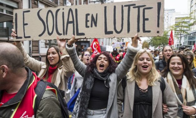 A Mulhouse, des centaines de personnes réunies pour la justice sociale et l’augmentation des salaires