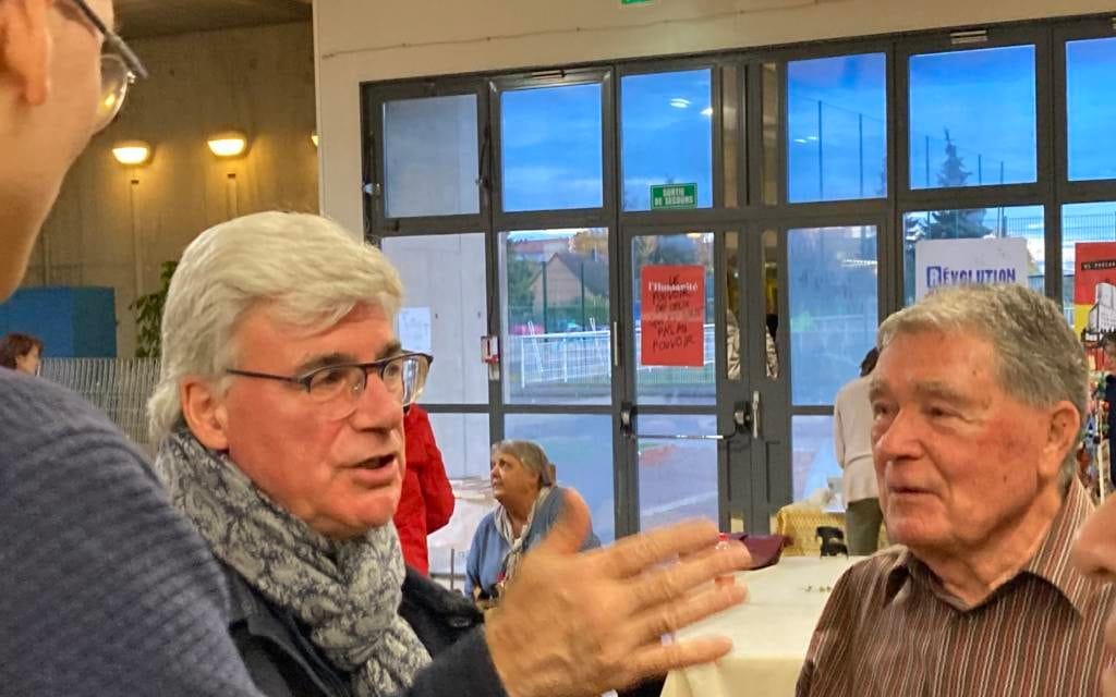 A Mulhouse, une conférence de Patrick Le Hyaric, venu présenter son livre : « Les raisons de la guerre en Ukraine »