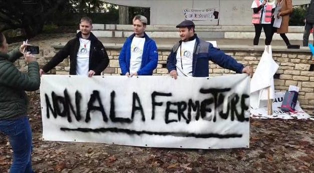 A Mulhouse, une manifestation contre la fermeture du lycée professionnel de Pulversheim