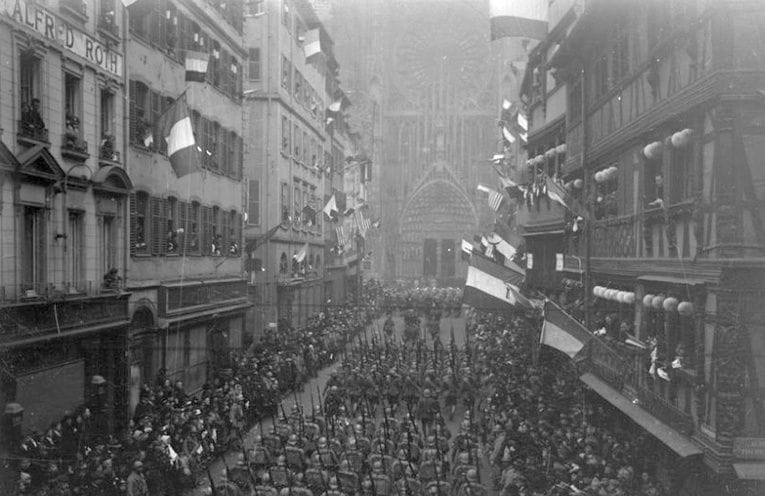 L’Armistice du 11 novembre pour les Alsaciens…
