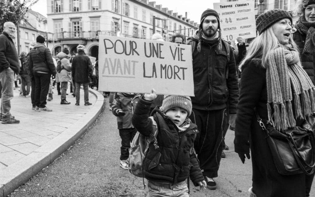 Hénaurme ! 8.000 manifestants contre la réforme des retraites à Mulhouse !