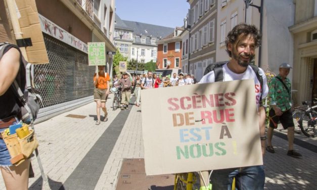 [Audio] « Scènes de rue est à nous » ! A Mulhouse, on organise mordicus la résistance du spectacle vivant