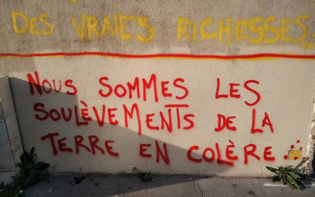 A Strasbourg, un rassemblement devant la préfecture en soutien au collectif « Soulèvements de la Terre »