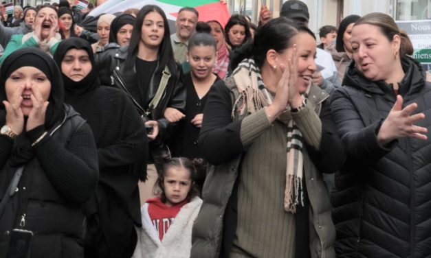 Manifestation en défense des Palestiniens à Mulhouse