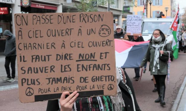 [En accès libre] : Nouvelle manifestation en défense de la Palestine à Mulhouse [Audio]