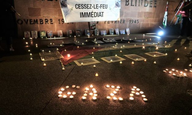 A Mulhouse, une veillée en soutien au peuple palestinien
