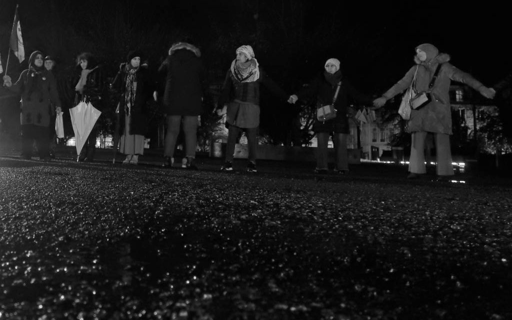 Veillée en solidarité avec la Palestine à Mulhouse le 22 décembre