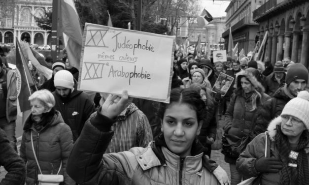 A Mulhouse, sixième manifestation en soutien à la Palestine, et dépôt de plainte pour crime de guerre et génocide