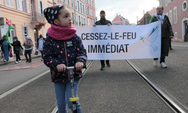 Nouveau rassemblement pour les Palestiniens à Mulhouse, alors que plane un projet de délit pour injure envers Israël