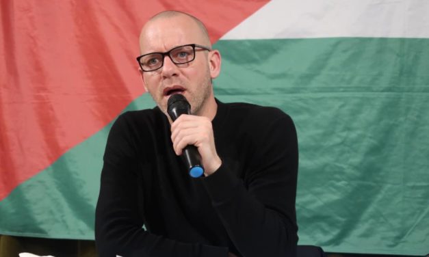 L&rsquo;avocat et militant franco-palestinien Salah Hamouri en conférence à Mulhouse
