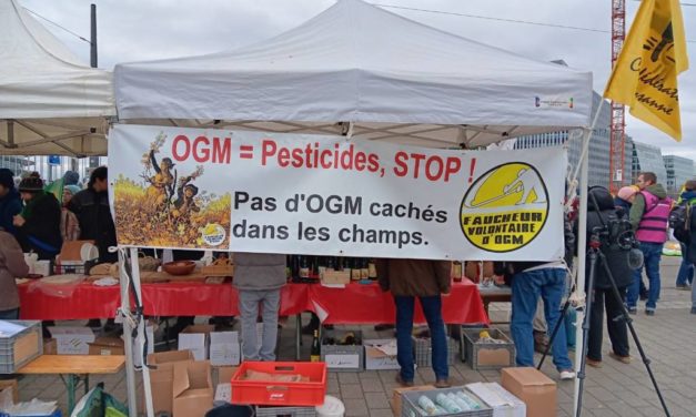 Nouveaux OGM assouplis au Parlement de Strasbourg : une manifestation et des interventions de députés