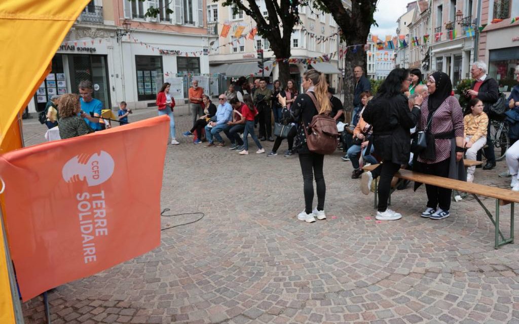 A Mulhouse, le collectif « Urgence welcome » et CCFD Terre solidaire donnent libre voix aux migrants