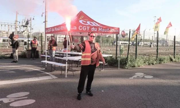 Les salariés de l’atelier de maintenance ferroviaire de Mulhouse arrachent un accord après leur grève