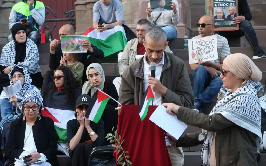 A Mulhouse, des collectifs organisent une lecture publique du nom des victimes de Gaza