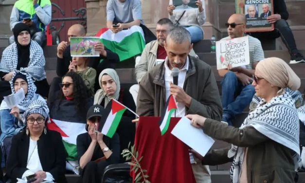 A Mulhouse, des collectifs organisent une lecture publique du nom des victimes de Gaza
