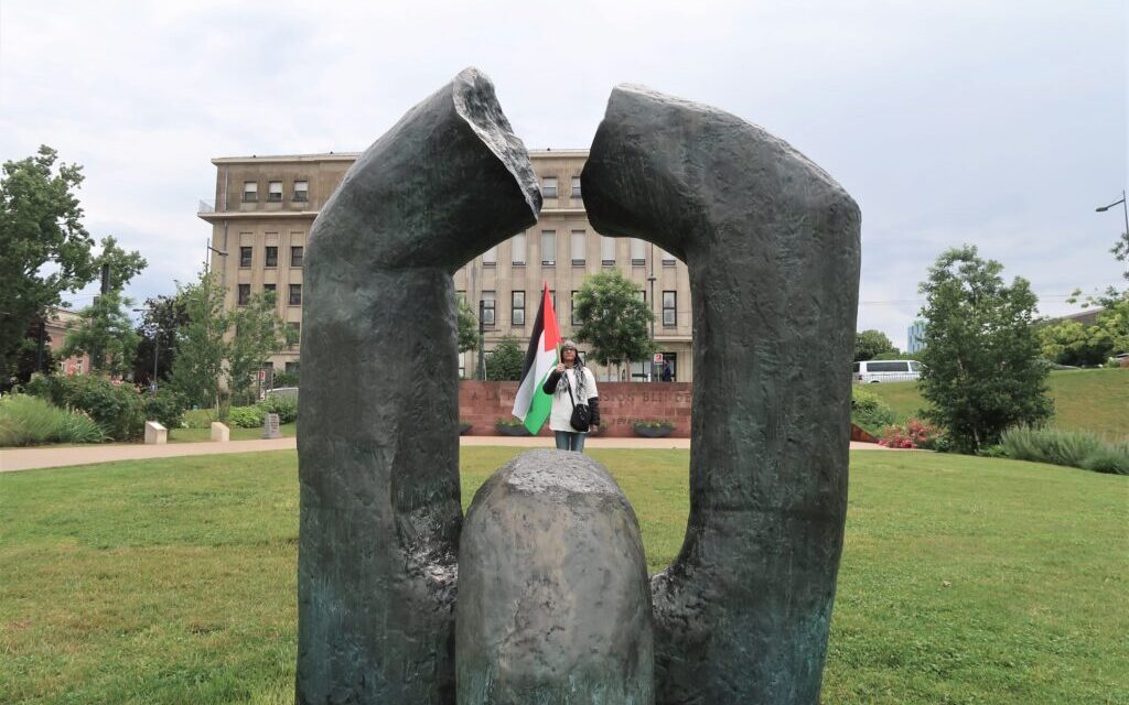 A Mulhouse, une marche silencieuse du Collectif Palestine 68 pour une paix juste et durable