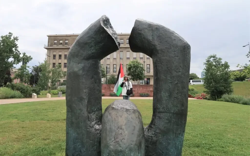 A Mulhouse, une marche silencieuse du Collectif Palestine 68 pour une paix juste et durable